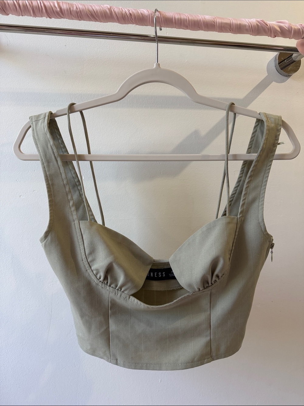 Lioness Olive Green Bustier Tank Top
